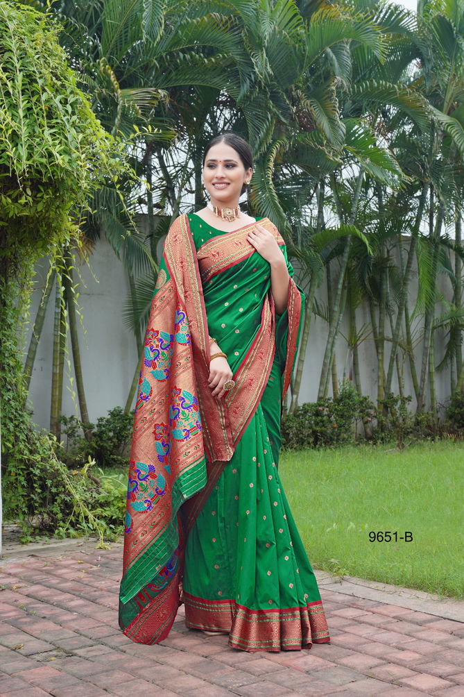 Pethani 9651 By SRC Silk Designer Sarees Wholesale Clothing Suppliers In India